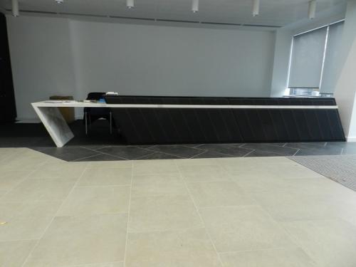 long reception desk